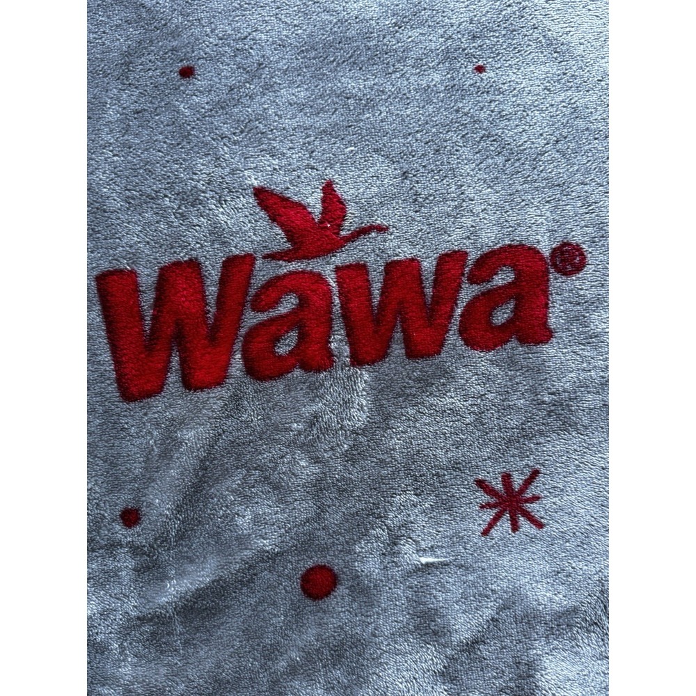 WAWA Goose, Coffee, Hoagie Logo Fleece Throw Blanket - not avail‎ in stores RARE